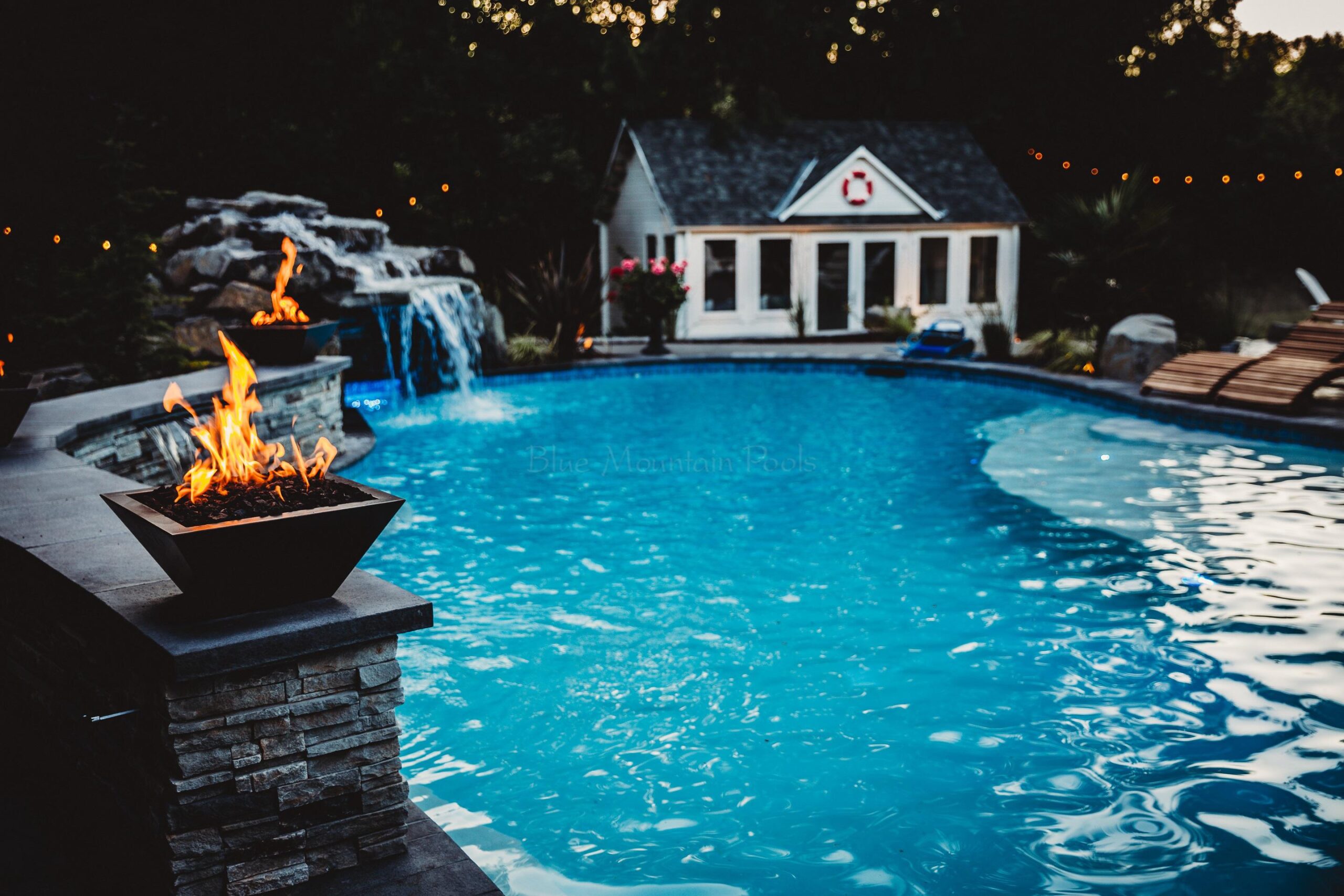 Tucker Blue Mountain Pools In Ground Swimming Pool Builder Contractor